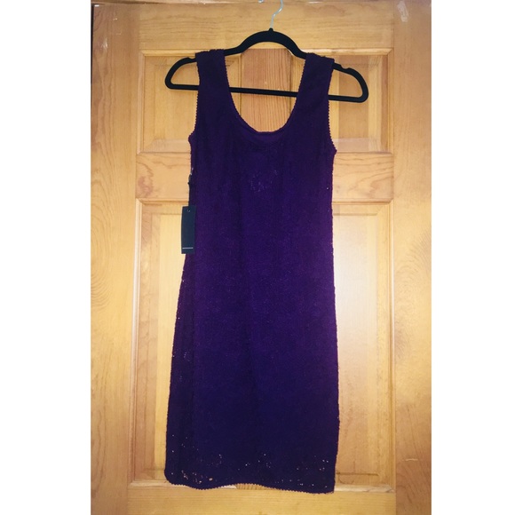 Eyelet Sleeveless Mini Dress NWT - Picture 5 of 9